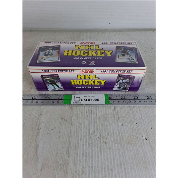 Score 1991 Collector Set of NHL Hockey Cards-440 Cards-Sealed