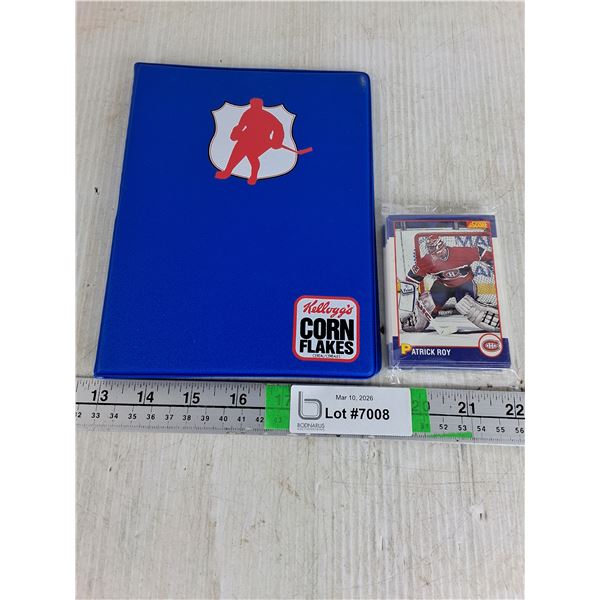 1991-92 Kelloggs Collector Card Set with Binder