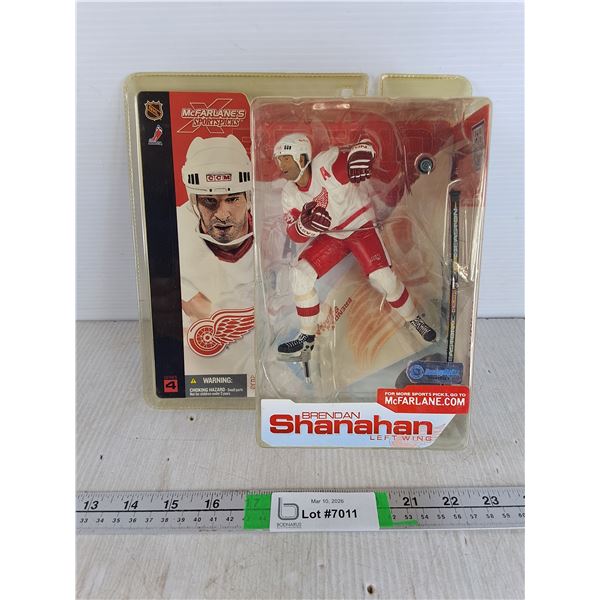 (NIB) McFarlanes Sportspicks Brendan Shanahan Detroit Red Wings Action Figure-6" Tall