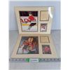 Image 1 : (2) Collector's Prints of Chicago Blackhawks Jeremy Roenick and Chris Chelios