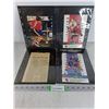 Image 1 : (3) Hockey Card Box Tops and Bobby Orr Article