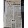 Image 5 : (3) Hockey Card Box Tops and Bobby Orr Article