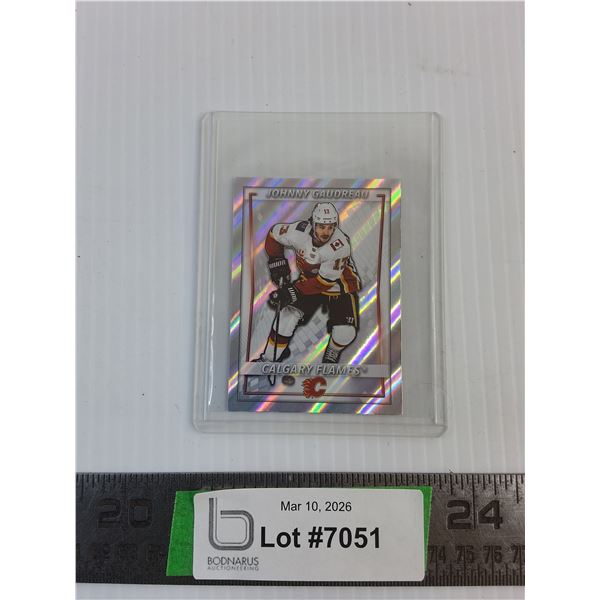 Johnny Gaudreau Rookie- Silver Foil-Cannot Guarantee Authenticity