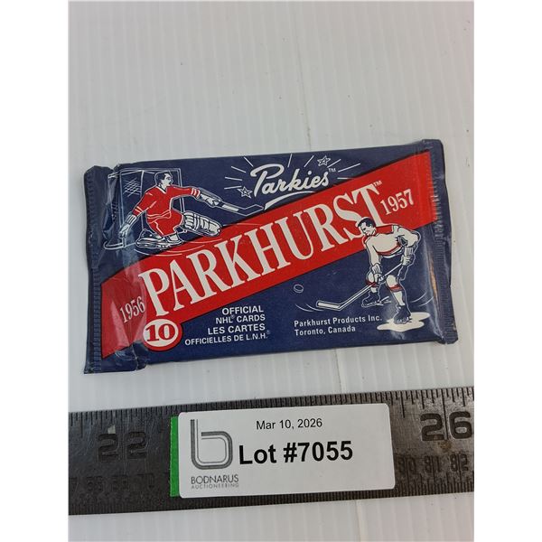 Sealed Parkhurst Pack- As Is