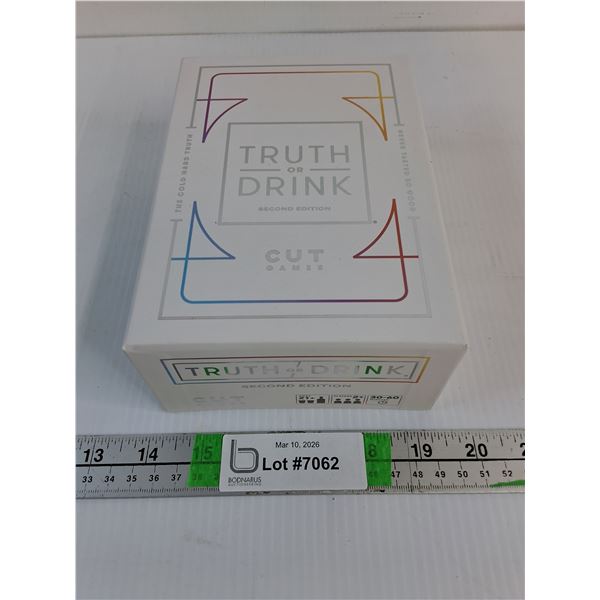 Truth or Drink Game-appears unused