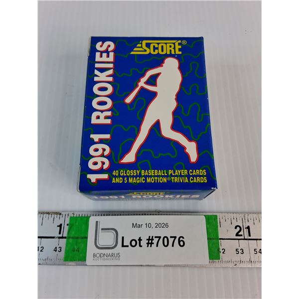 1991 Score Rookies-Baseball Cards Complete Set