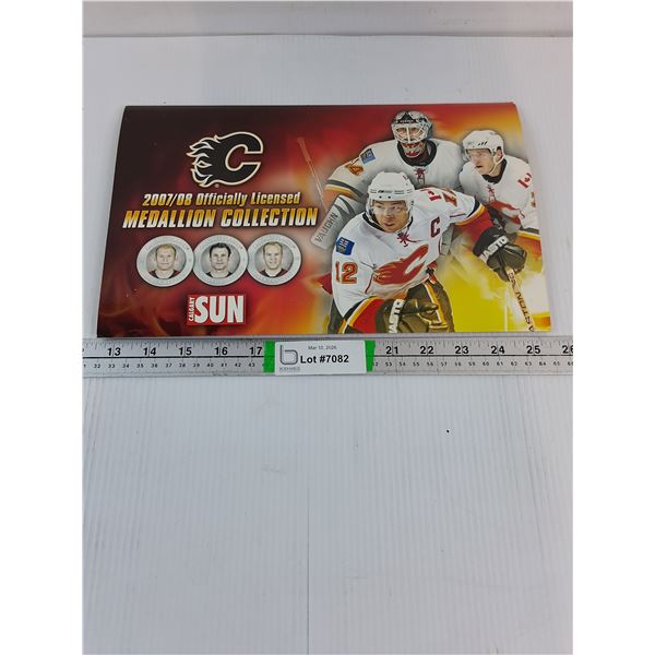 2007-08 Calgary Flames Medallion Collection-Calgary Sun