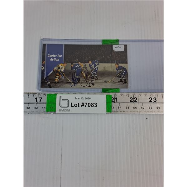 Dave Keon,Dean Prentice Parkhurst Autographed Card-Cannot Guarantee Authenticity