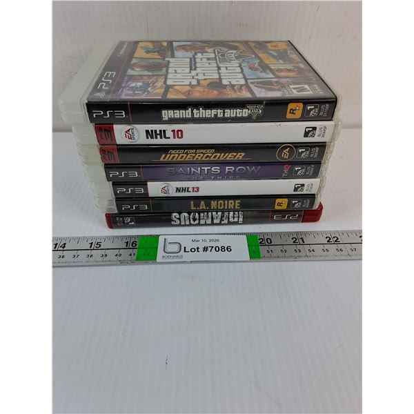 (7) Playstation 3 Games