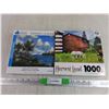 Image 1 : (2) 1000 Piece Jigsaw Puzzles