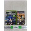 Image 1 : PSP Lego Indiana Jones 2 Game. Xbox 360 Family Gamea Sonic Genesis Collection