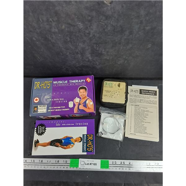 Dr Ho's 90's Muscle Therapy, VHS Included, AS IS