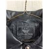 Image 3 : *Faux Leather Jacket - Size L, EA Collection Men's Black - Italy Style Moto Bomber