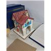 Image 4 : Pretty House w/Glass Candle Inside, Book Style Photo Albums 4" x 6"