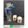 Image 4 : Party Light Frog Candle, Salt & Pepper Shakers, Scented Gel Candle in Stemmed Glass
