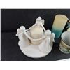 Image 2 : Party Light Shell Candle, Angel Ceramic Candle Holder, Dainty Tea Cup and Saucer