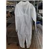 Image 2 : (2) Zippered Paper Protection Jump Suits w/Hood - Size XL