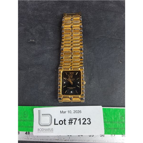Rolex Geneve Quartz Watch - As Is, CANNOT AUTHENTICATE