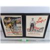 Image 1 : (2) Framed Movie Posters - Citizen Kane & The Man on the Eiffel Tower