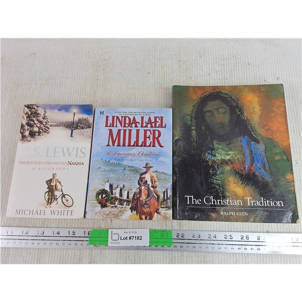 (3) Books - Michael White, Linda Lael Miller, Ralph Keen