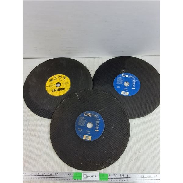 (3) DBI Grinding Discs