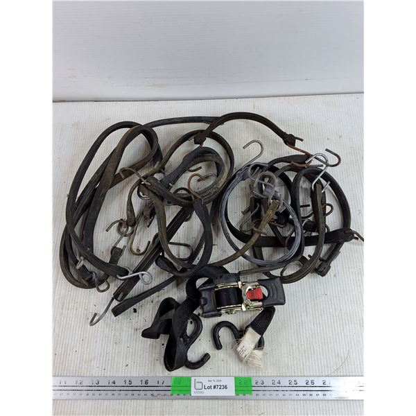 Rubber Bungee Cords, Ratchet Strap