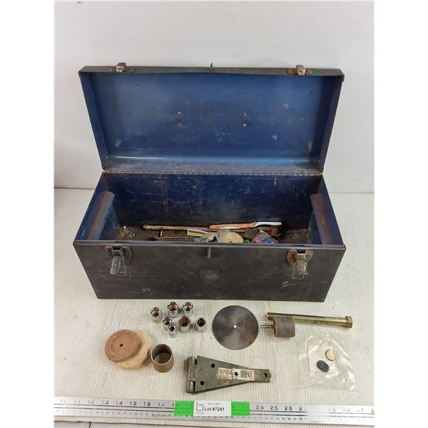 Metric Sockets, Rotary Tool Accessories, Metal Tool Box 20" x 8" x 8", Misc - PICK UP