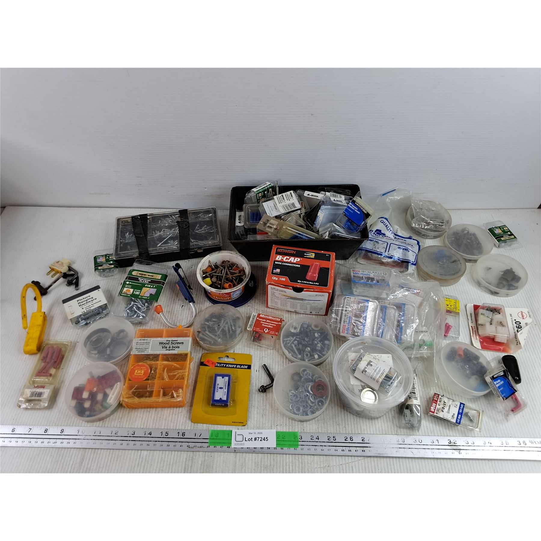 Assorted Hardware & Electrical Components - Bodnarus Auctioneering