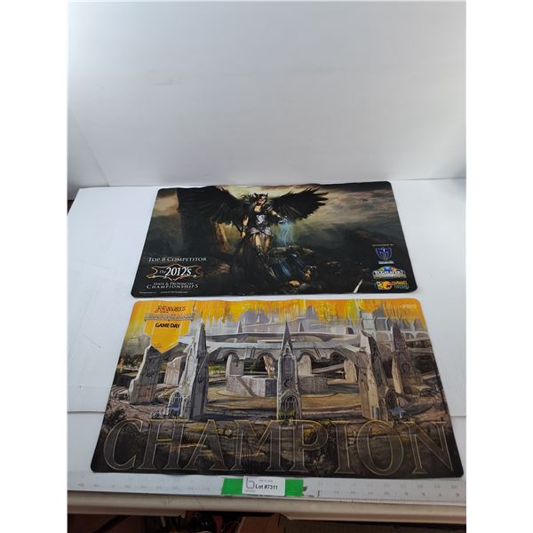 (2) Gaming Mats 23.5" x 13"
