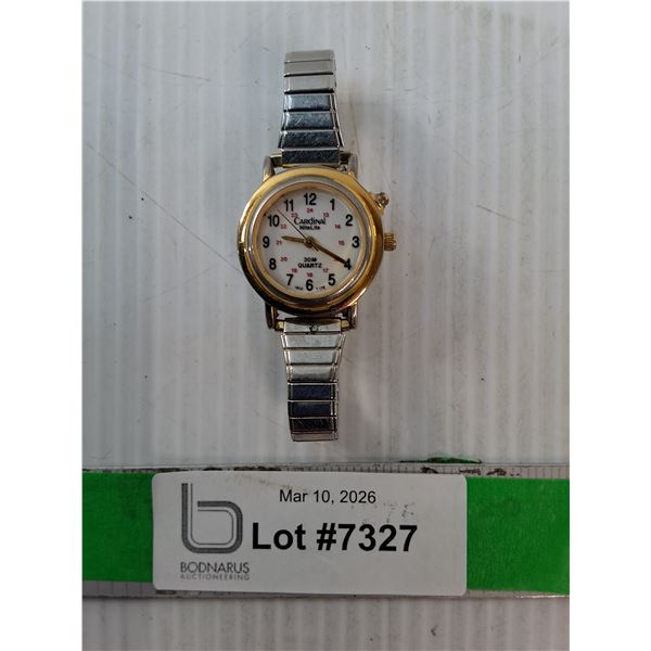 Cardinal Nite Lite Wrist Watch- As Is