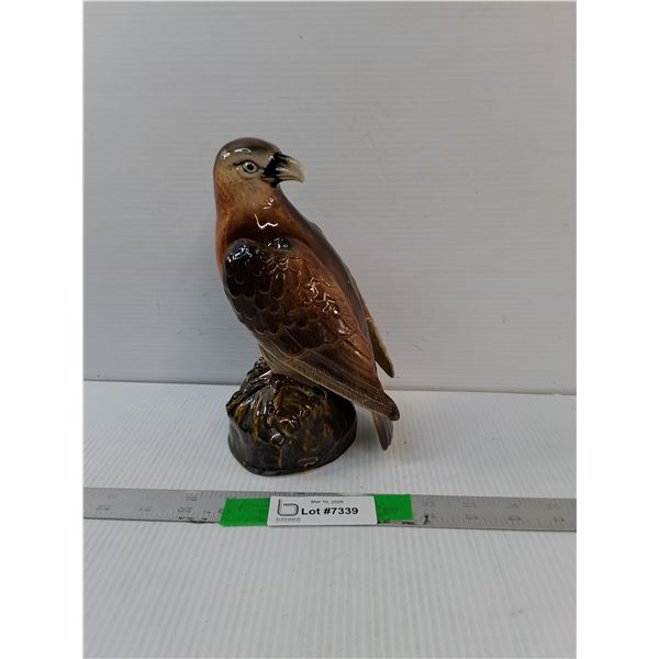Ceramic Golden Eagle Figurine 8.5"