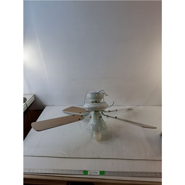 *Metal Ceiling Fan Approx. 37" Diameter - PICK UP ONLY