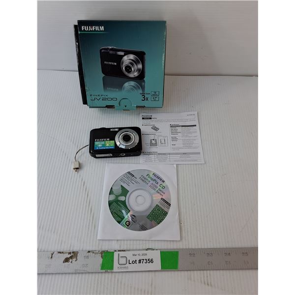 Fujifilm Finepix JV200 Camera- As Is