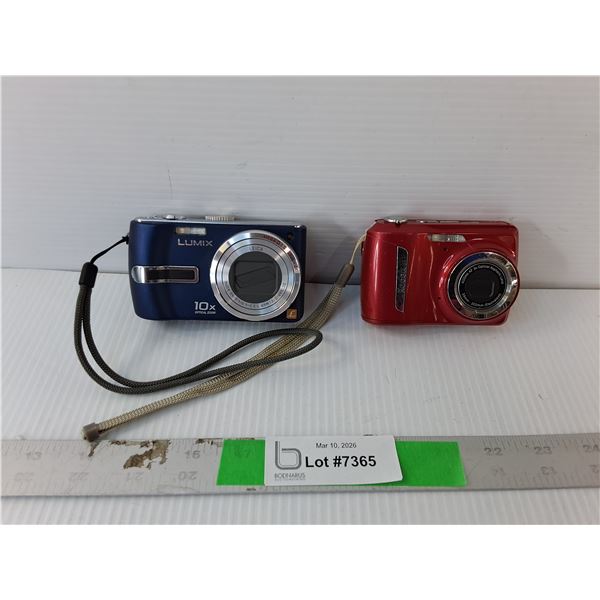 Kodak EasyShare C142 & Panasonic Lumix Cameras- As Is