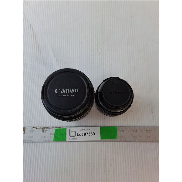 Canon & Nikon Lenses