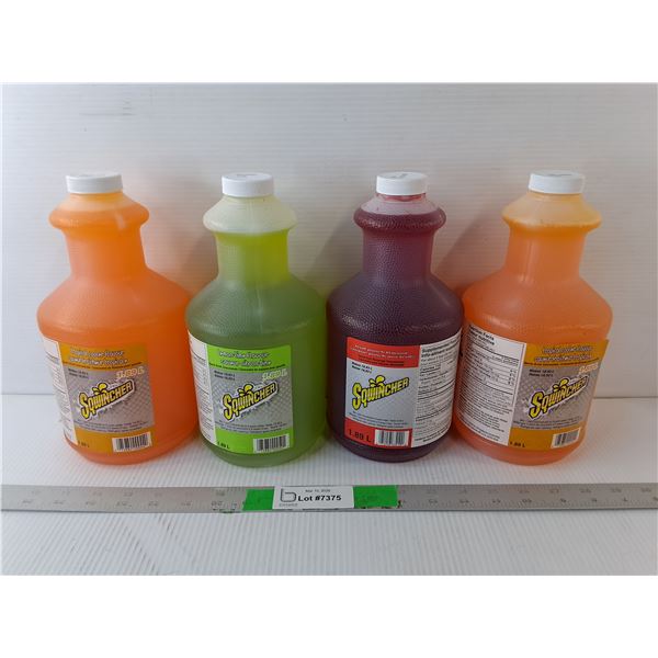 (4) Bottles of Sqwincher Beverage Concentrate- Cannot Ship