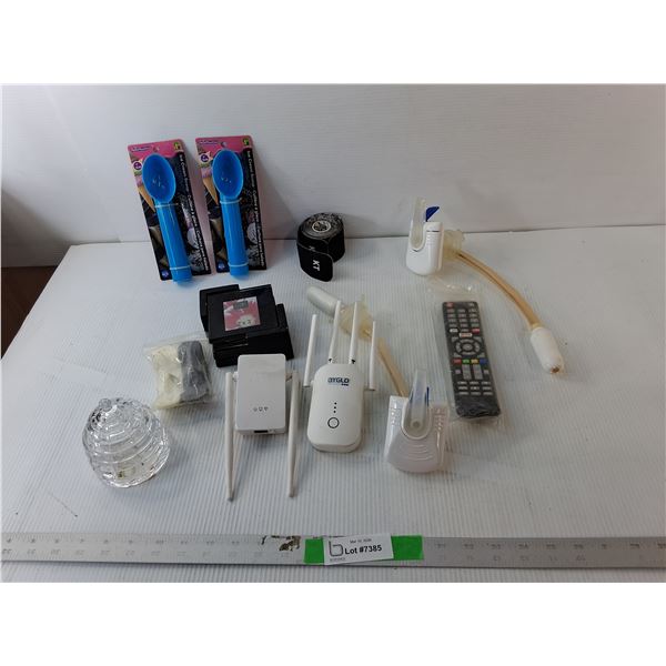 Wifi Extenders, Photo Coasters, Ice Cream Scoops, Misc.