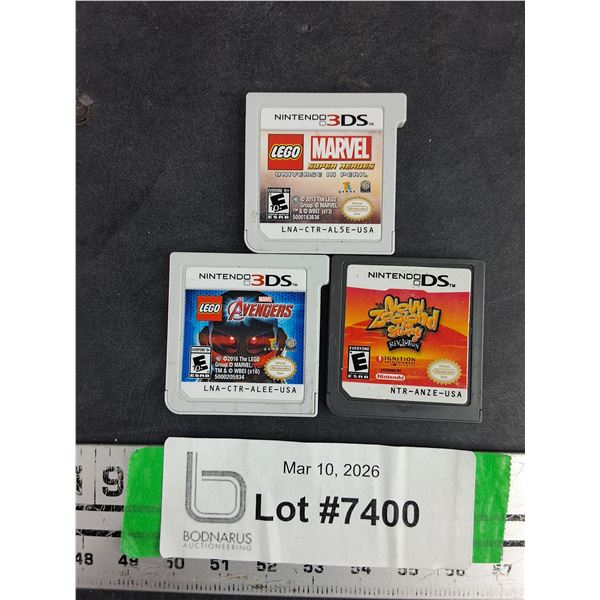 (2) Lego 3Ds & Ds Games