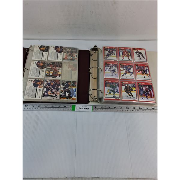 1991 Score Hockey Cards-Complete Set,Binder of Pro Set Hockey Cards