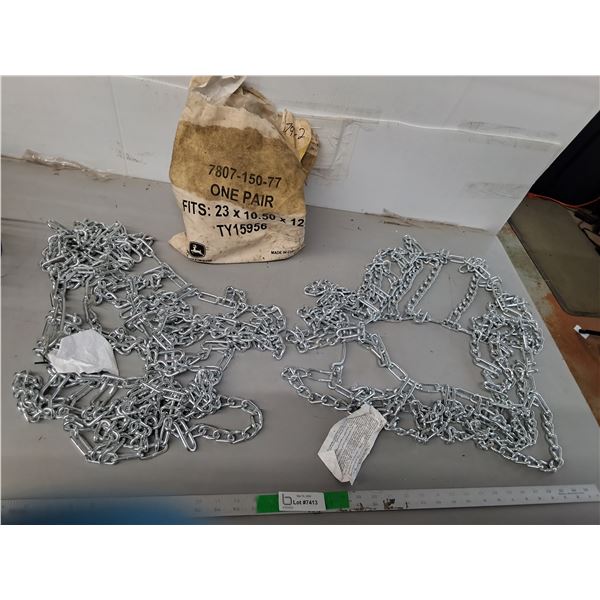 (2) Tire Chains