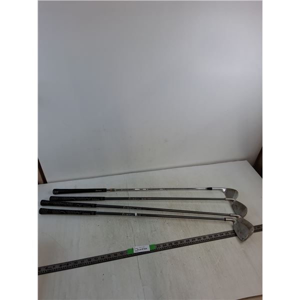 (4) Golf Clubs Mostly Callaway Boron Graphite RCH 90-Pickup Preferred