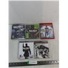 Image 1 : (5) Playstation Games- Mostly Call  Of Duty (Ghost, Black Ops, World At War, MW3), Splinter Cell Bla