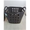Image 2 : Small Laundry Hamper 14"x14"x11", File Caddy 13.5"x10"x10", Various Coloring Books (Some Used)