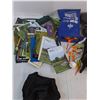 Image 2 : Helix Golf Shoes- 10, Gloves, Golf Tees, Various Golf Course Score Sheets, Hand Towel