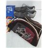 Image 3 : Helix Golf Shoes- 10, Gloves, Golf Tees, Various Golf Course Score Sheets, Hand Towel