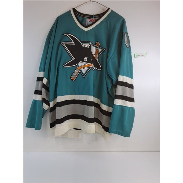 San Jose Sharks NHL Hockey Jersey-L