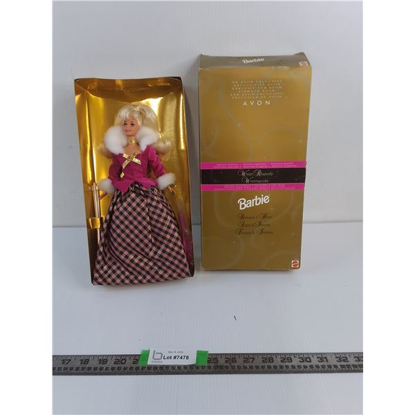 Avon Exclusive Winter Rhapsody Barbie Appears NIB