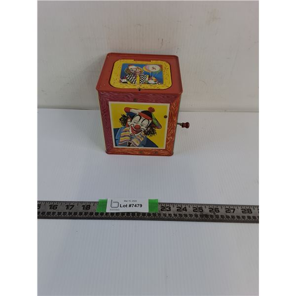 Clown In A Box As Is, Pop-up mechanism not working