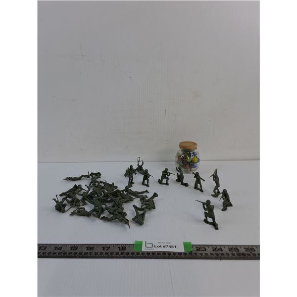 Plastic Toy Soldiers, Marbles