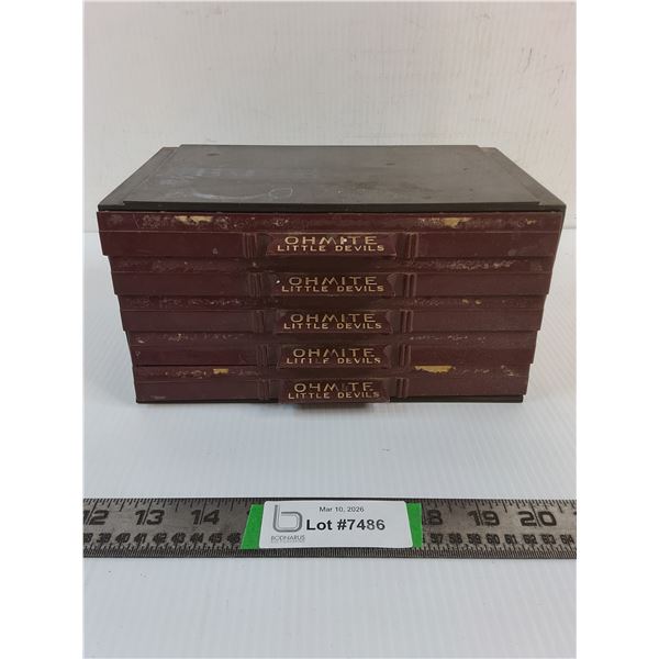 Ohmite Little Devils Box w/ Contents - 9" x 5" x5"